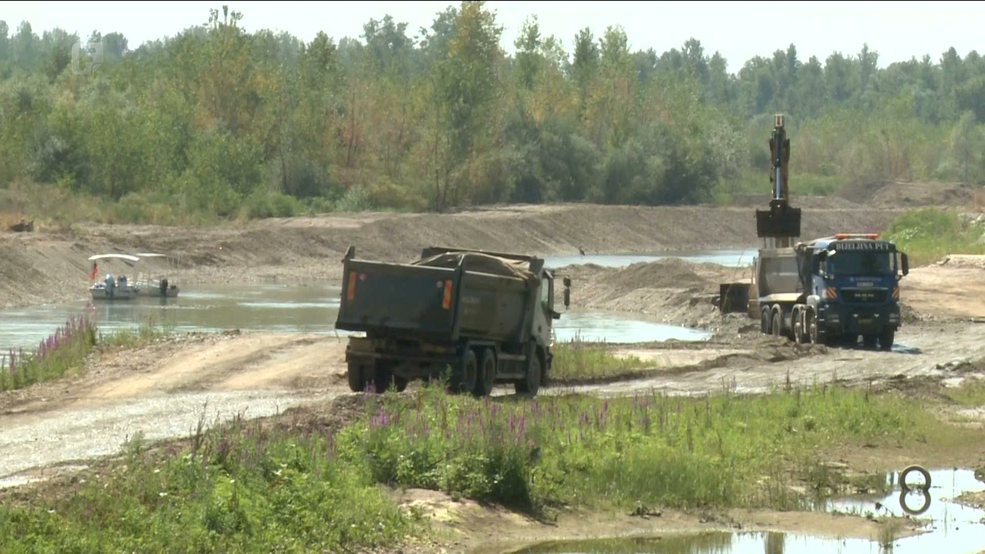 Kanalska mreža Semberije bez vode nakon što je Drina promijenila tok